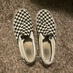 Mens checkered vans